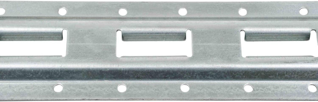 8 Pack 5' Vertical E-Track Galvanized Steel Tie-Down Rail W1191