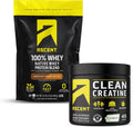 Chocolate Peanut Butter Whey Protein Powder 2 lb, Unflavored Creatine Monohydrate 45 Servings I818