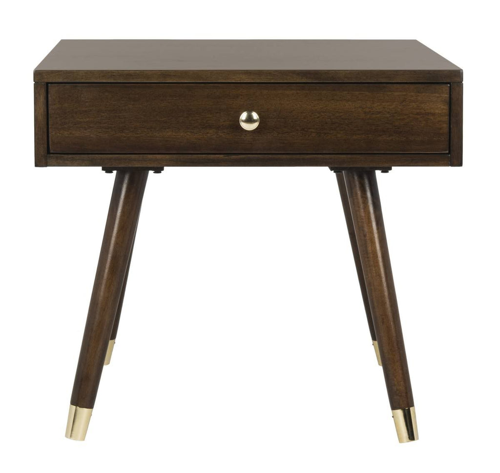 Brown Cap End Table S984644