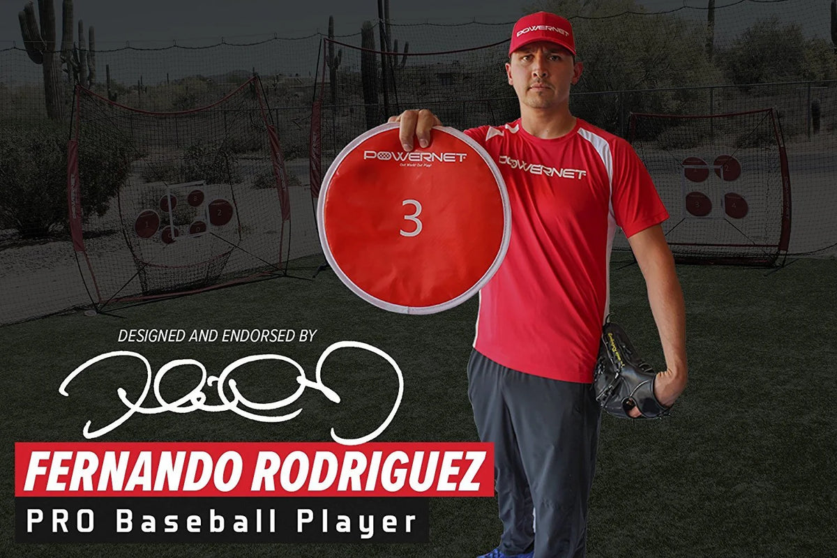Pitching Bundle with Practice Net, Target System, Strike Zone and Weighted Training Ball D223712