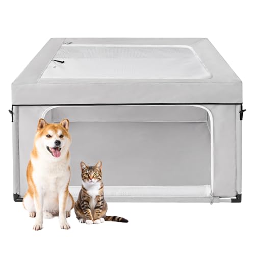 42x42x26 Inches Dog Playpen with Door N60710