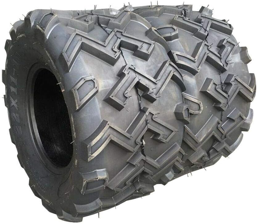 2pcs 22x11-10 4PR ATV UTV Tubeless Tires L7219