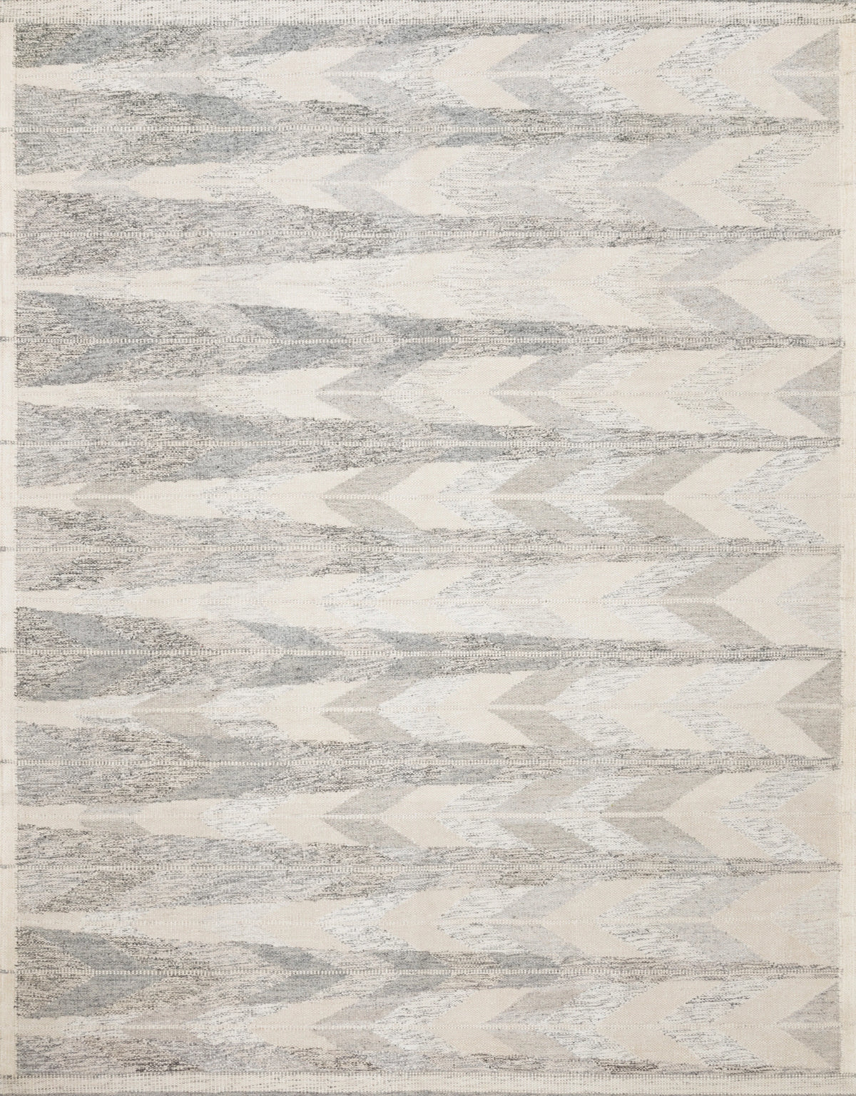 Pewter Silver 5' x 7'6 Rug Z1284