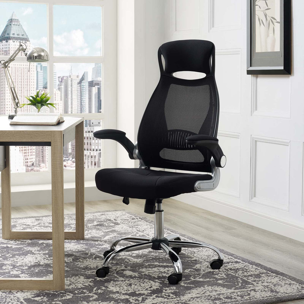 Black Highback Office Chair M4817
