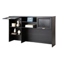 58"W Corner Desk Hutch O798