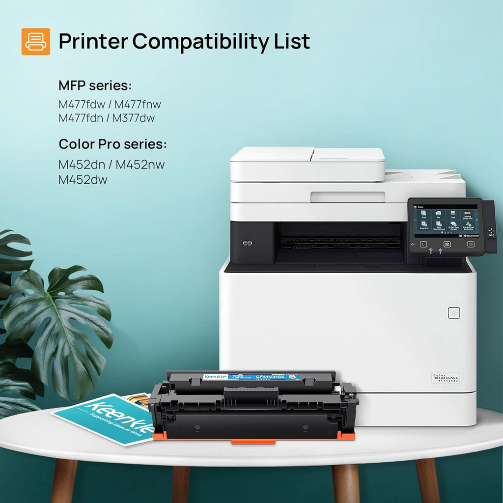 Compatible Toner Cartridge 4 Pack for Color LaserJet Pro Printer E330