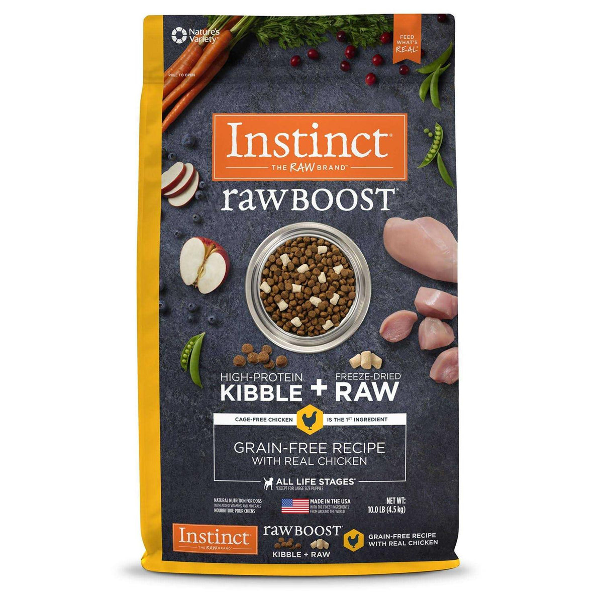 Grain Free Real Chicken Dry Dog Food L414