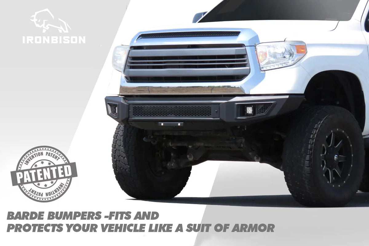 Front Bumper with 2 LED Fog Light Splash Guard Q20254