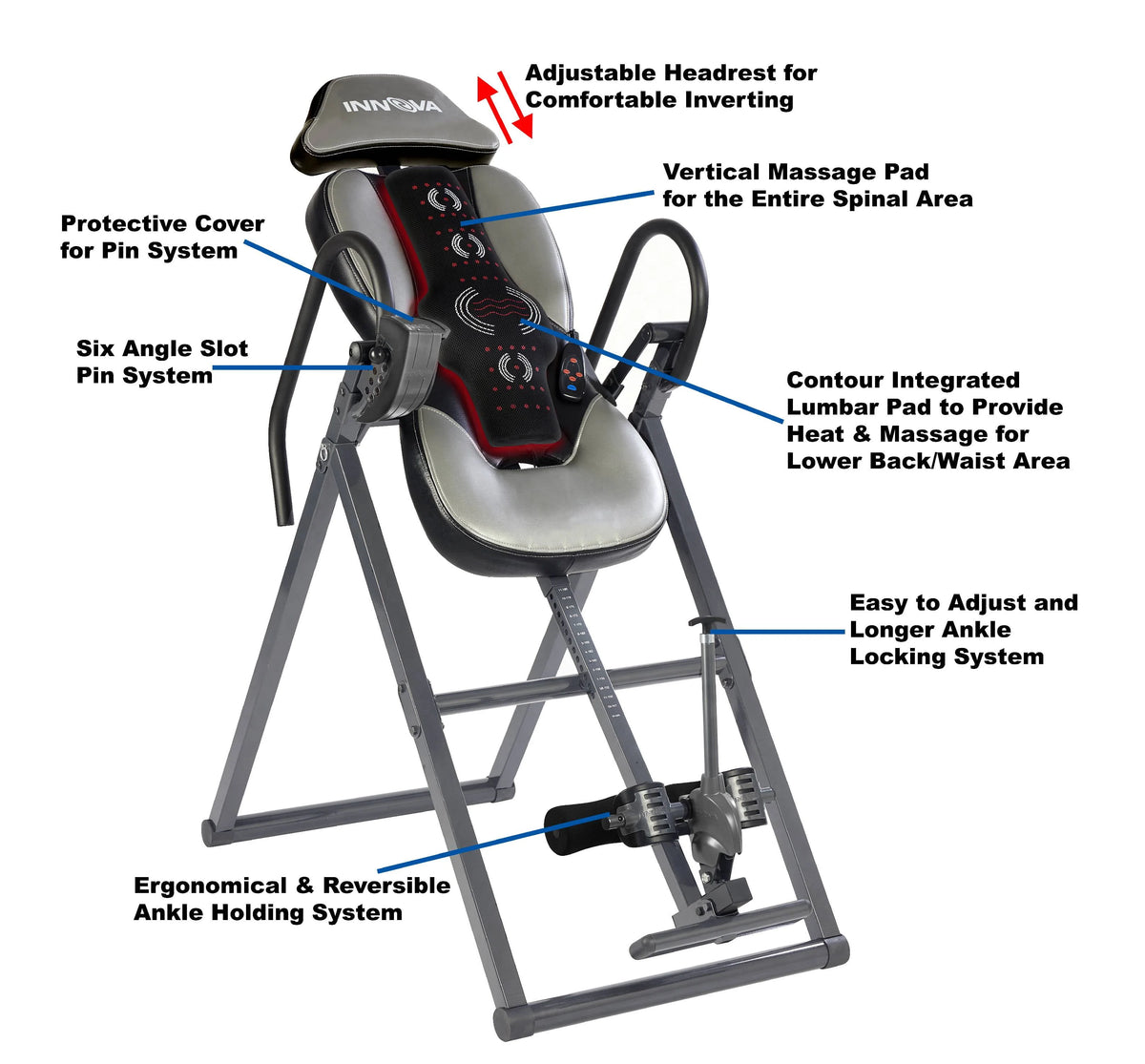 Inversion Table 300 lb Max Weight Capacity V720658