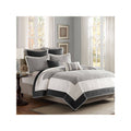Black 7 Piece Coverlet Set King Cal King G26647