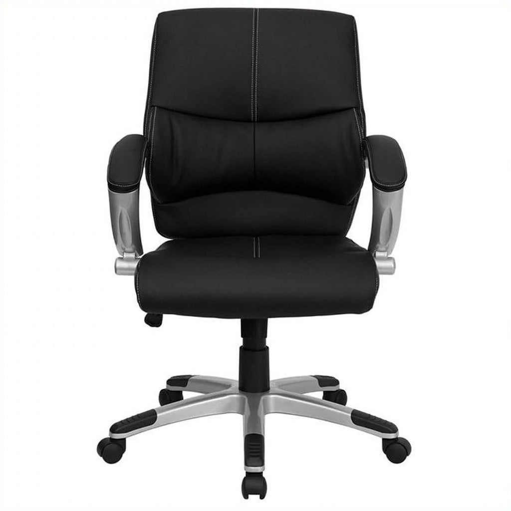Black Mid-Back Office Chair Q7217
