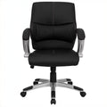 Black Mid-Back Office Chair Q7217