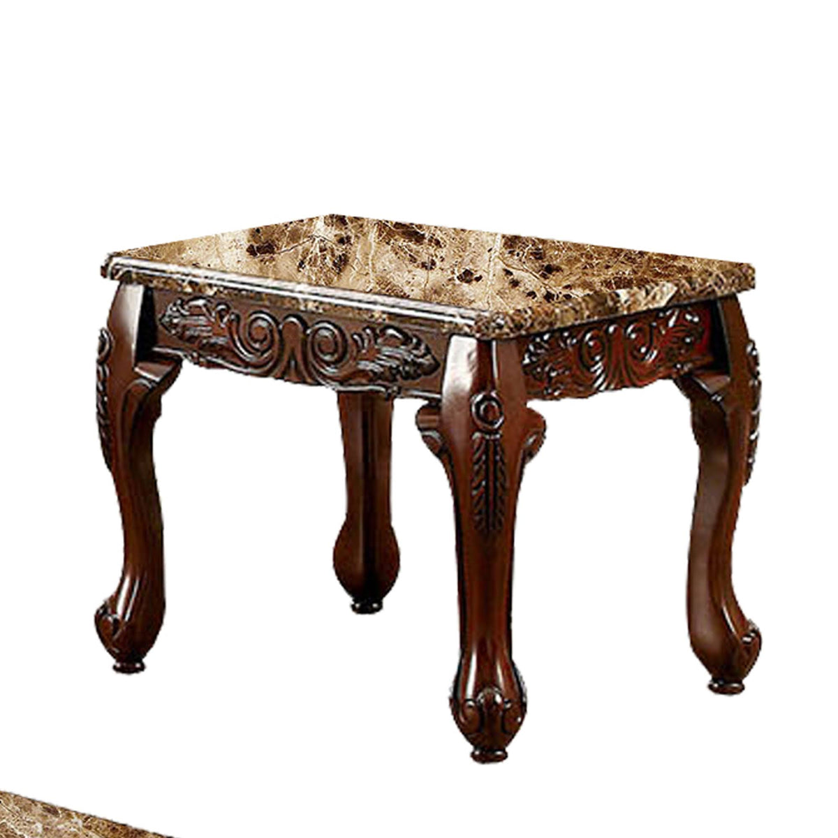 3 Piece Dark Oak Table Set S855549