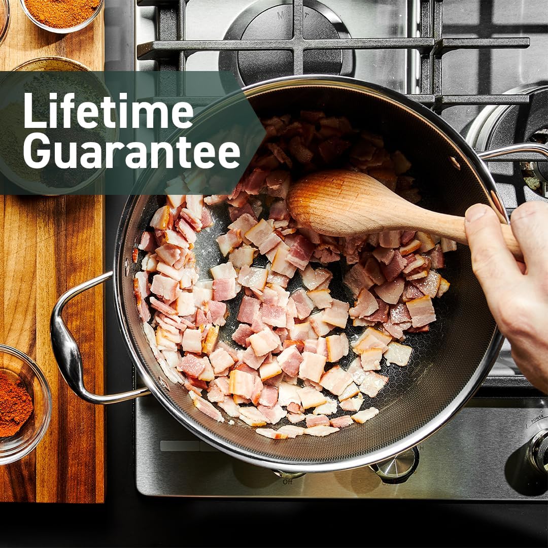 12 Piece Hybrid Stainless Steel Cookware Set V9324