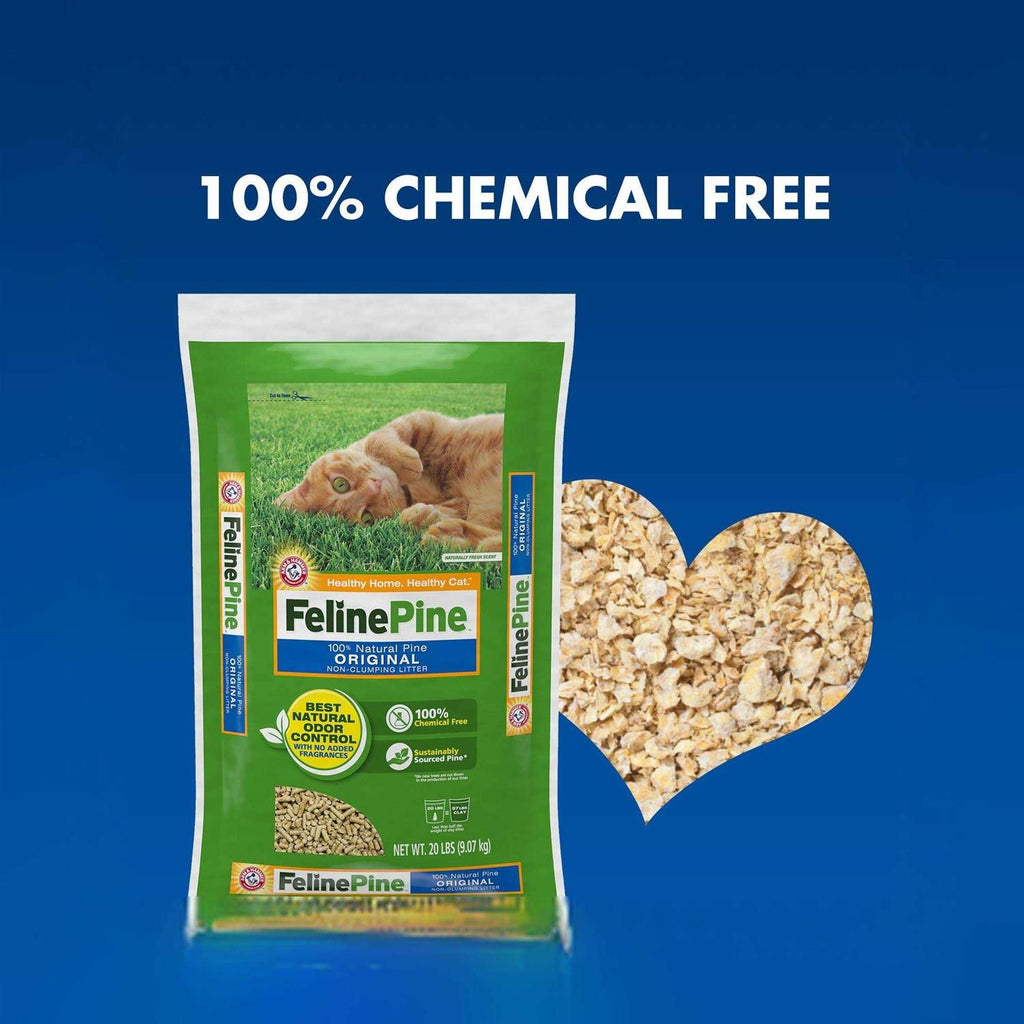 Feline Pine Cat Litter Original U387037