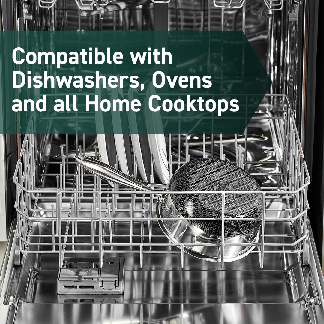 12 Piece Hybrid Stainless Steel Cookware Set V9324
