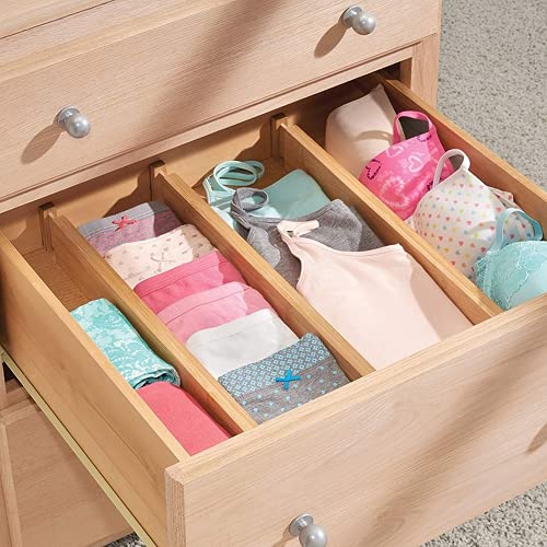 Bamboo Drawer Dividers Set of 4 Adjustable 13"-17" Y8653