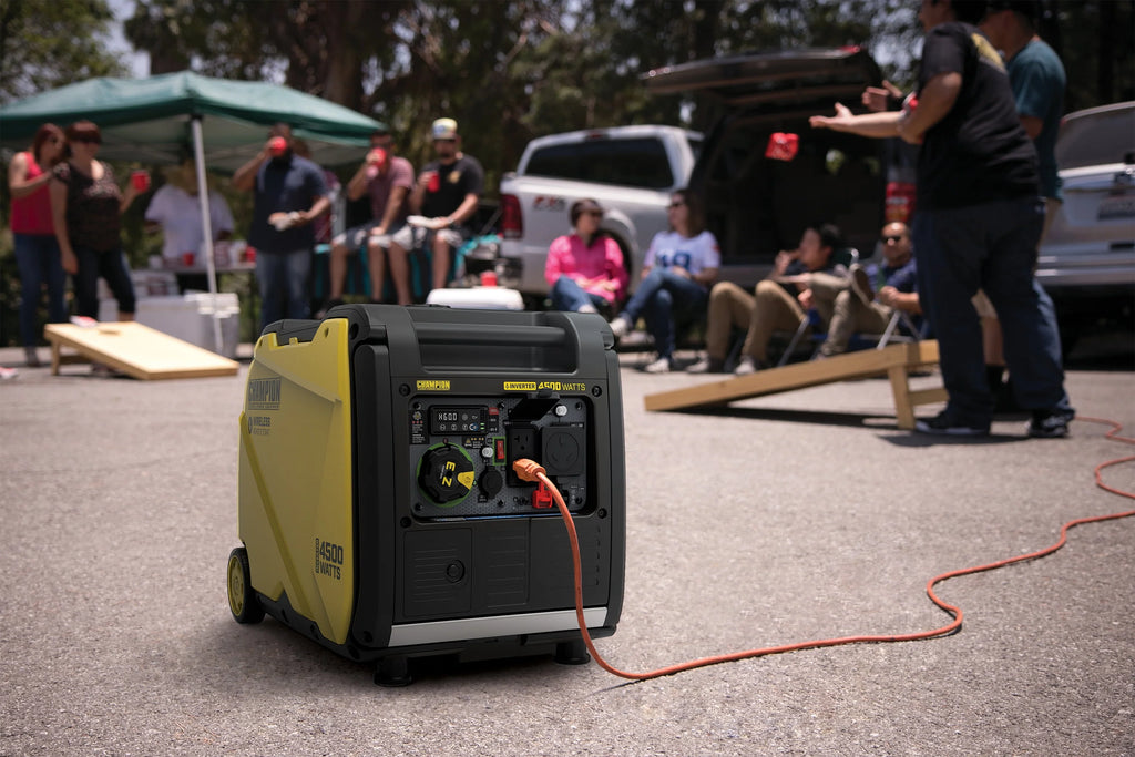 4500-Watt Wireless Remote Start Inverter Generator B9002