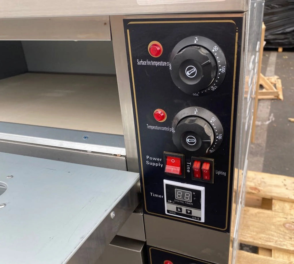 Electric double Deck Pizza Bakery Oven O7466