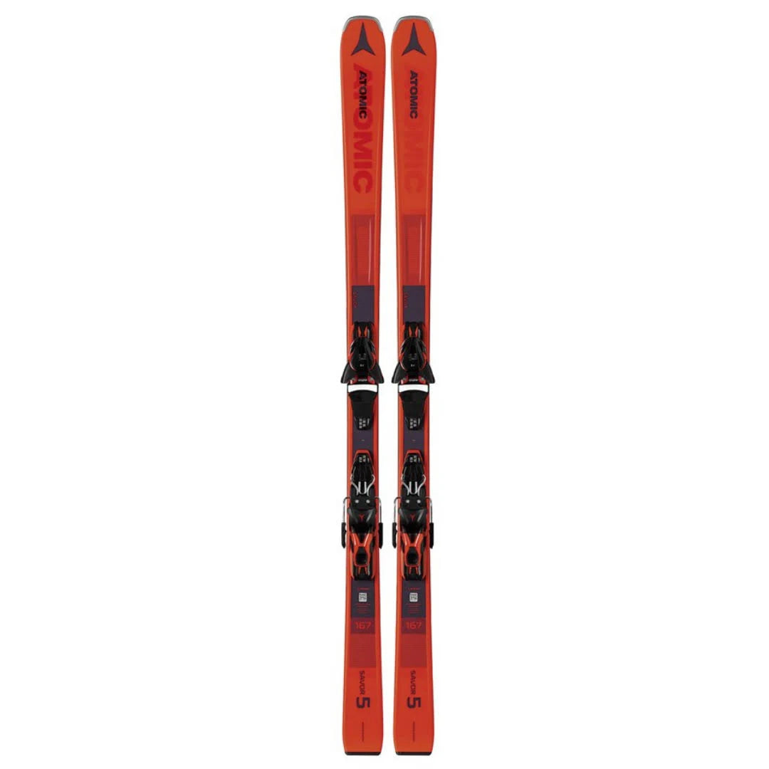 Red Ski with Bindings T579