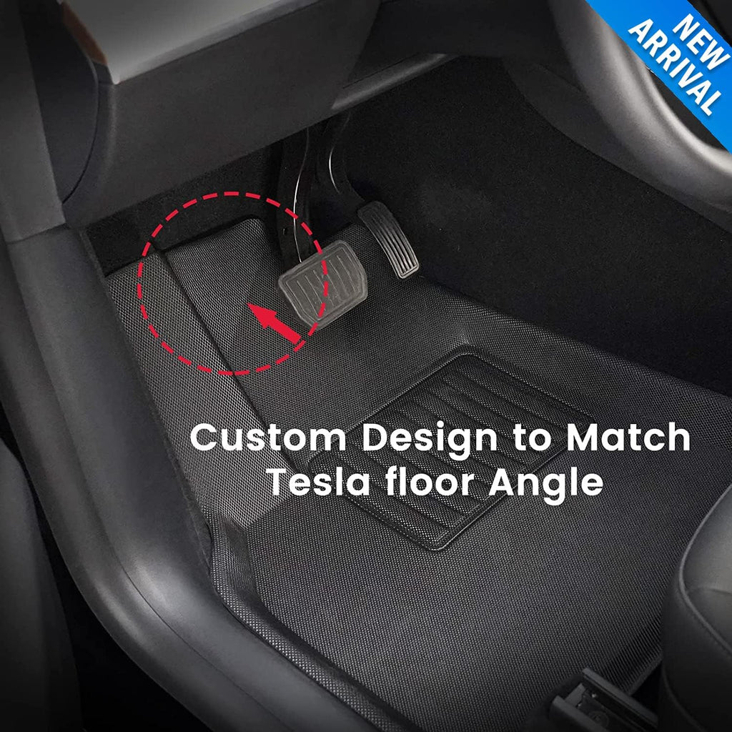 7 Seater Waterproof Floor Mats for Tesla Model Y T5675