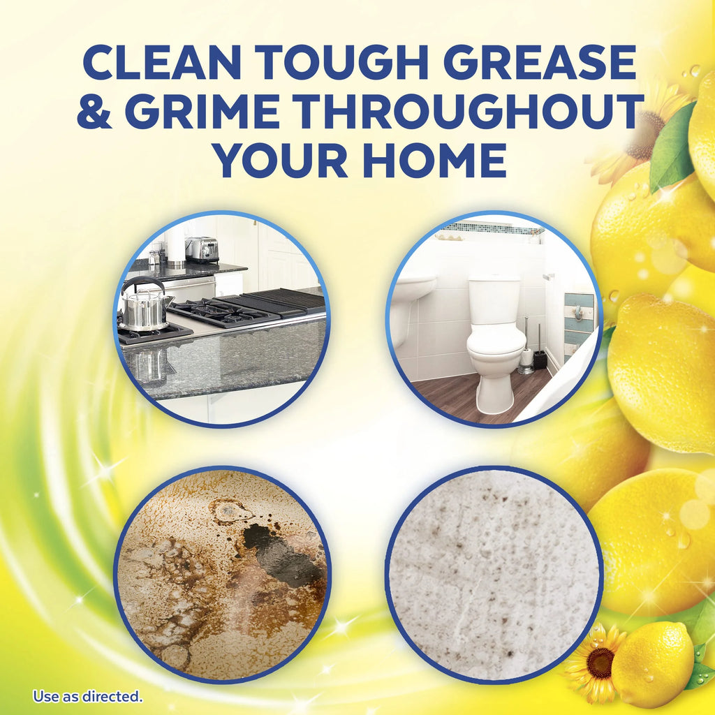 Multi-Surface Cleaner Sparkling Lemon And Sunflower Essence 40 Fl Oz Pack Of 3 P41837