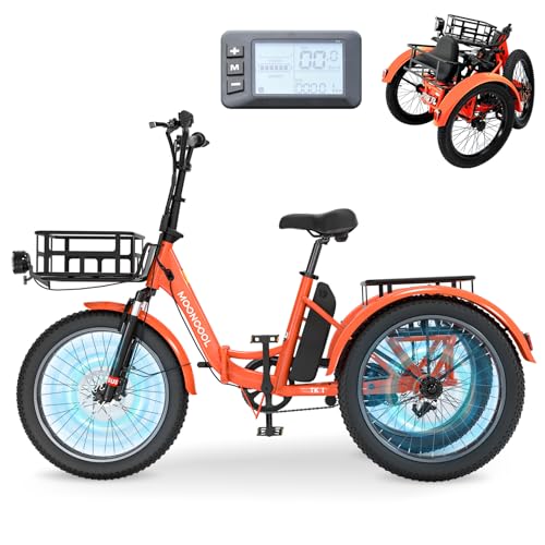 20" Folding 3 Wheels Electric Tricycle with Aluminum Frame Y312