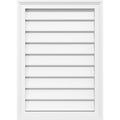 Vertical Surface Mount PVC Gable Vent N845448