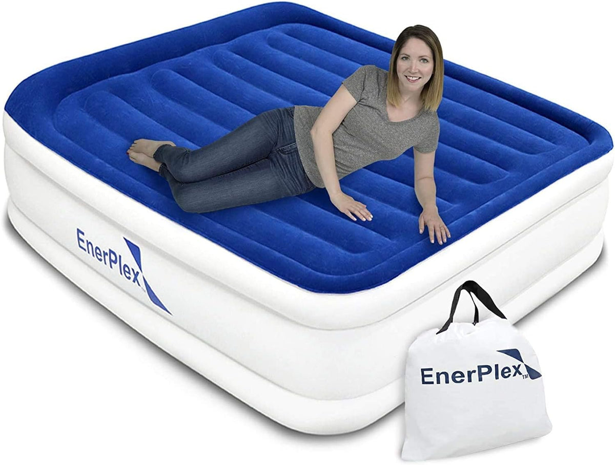 Twin Air Mattress with Built-in Dual Pump T24151