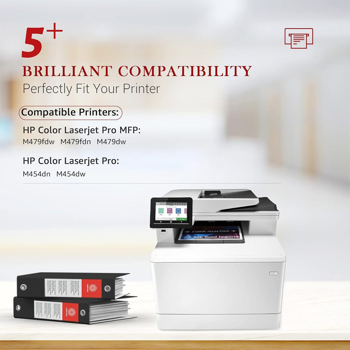 4-Pack High Yield Toner Cartridge for HP Printer H59819