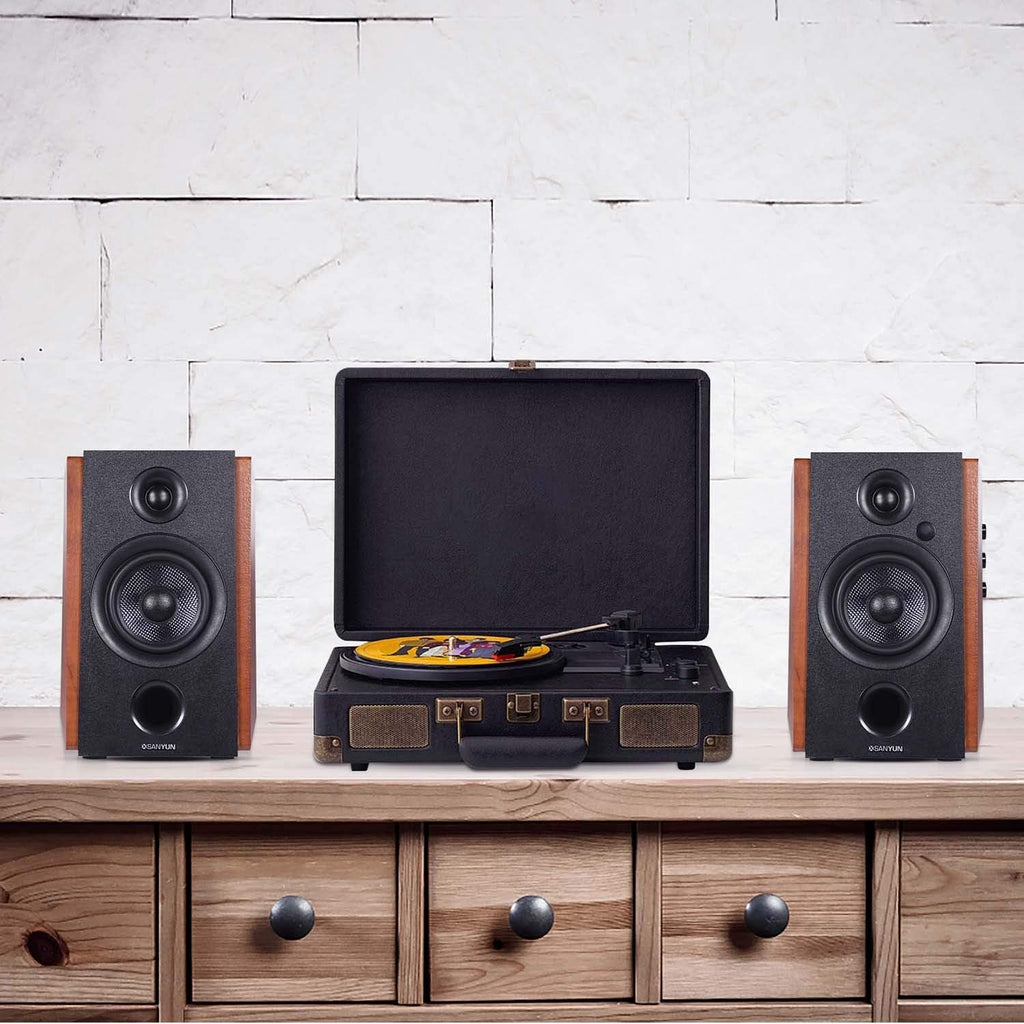 Active Bookshelf Speakers with Carbon Fiber Speaker Unit X58729