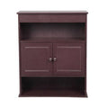 Brown Two-Door Bathroom Cabinet H685