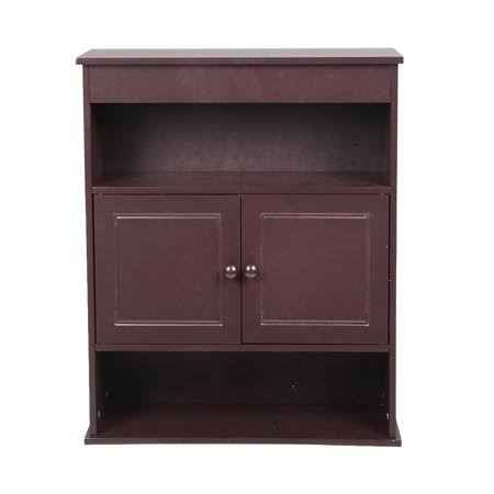 Brown Two-Door Bathroom Cabinet H685