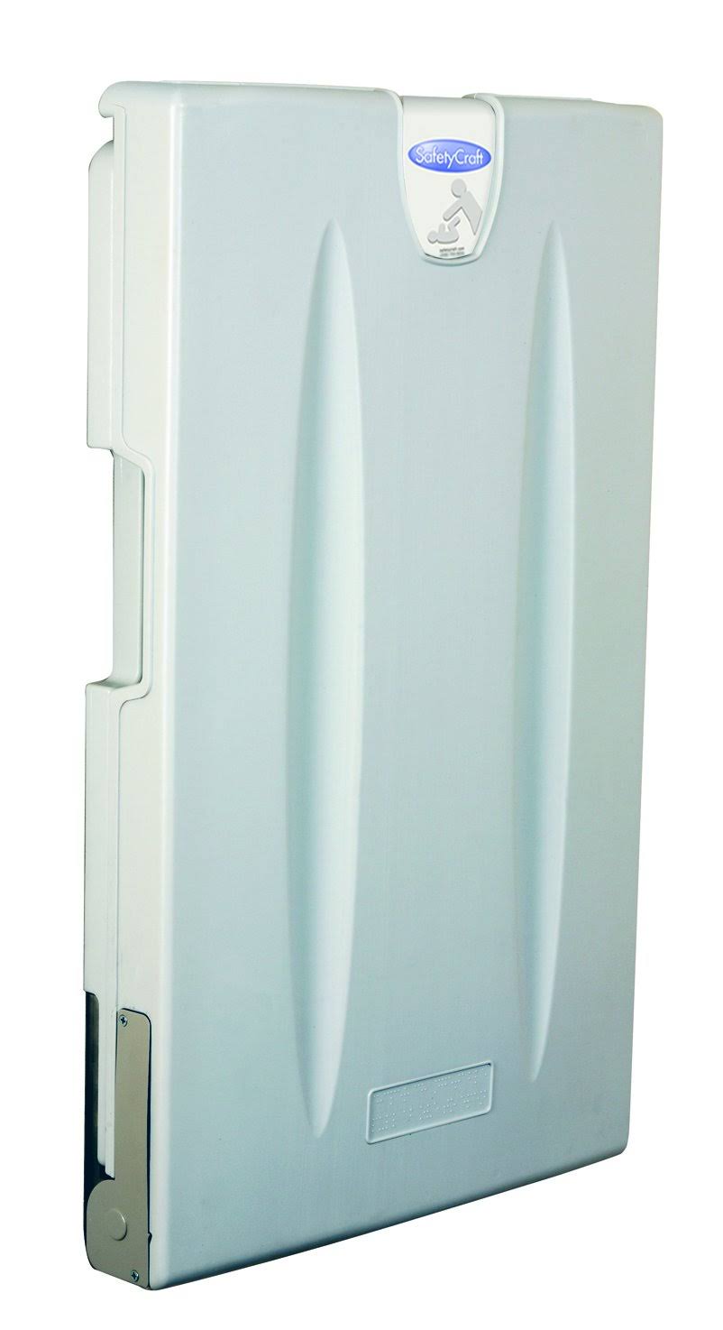Light Gray Wall Mounted Baby Changing Station L23955