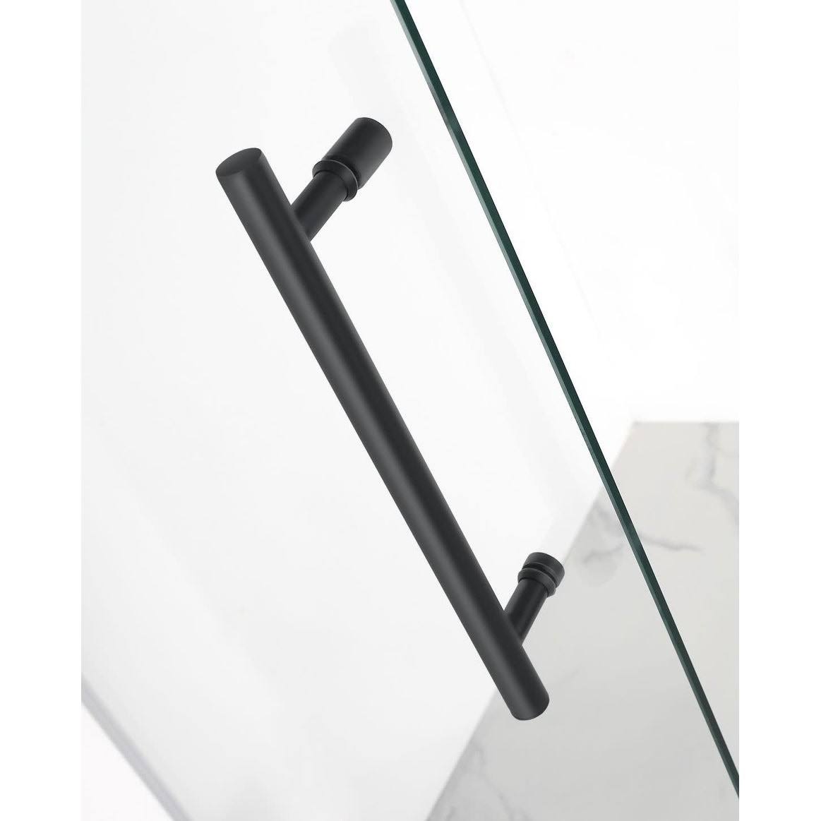 Hinged Frameless Shower Door D8708