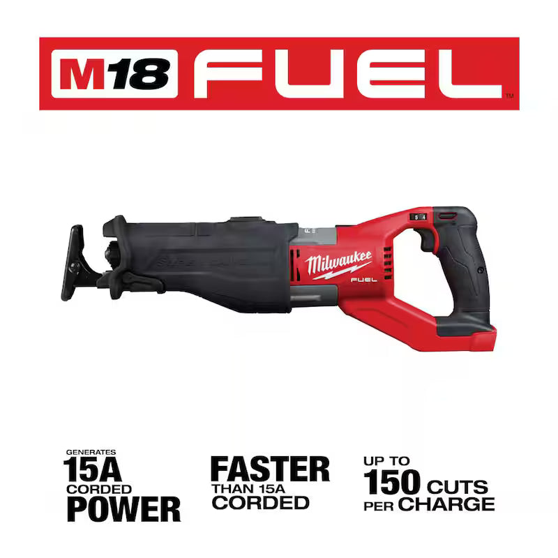 18V Brushless Cordless Reciprocating Saw with Battery & Blade Set D613626