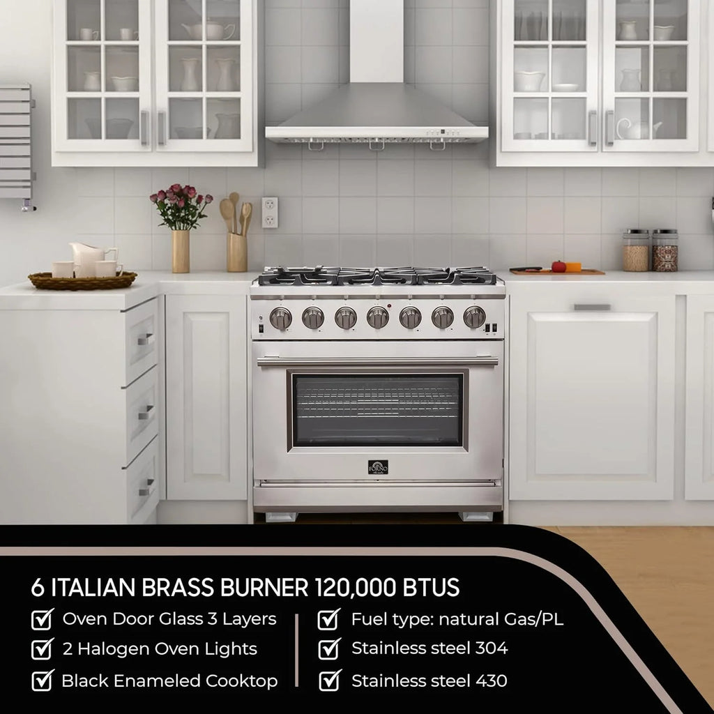 36" Freestanding Gas Range X582952