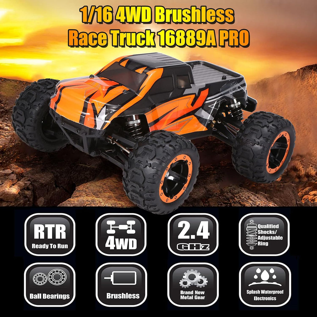 1:16 Scale 4WD Brushless RC Truck J6763