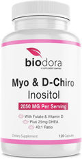 2050mg per Serving 120 Capsules Inositol Supplement H3928
