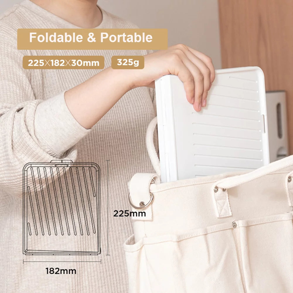 Foldable Bottle Drying Rack with Tray R921