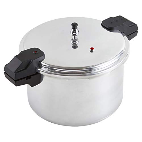 16-Quart Silver Aluminum Pressure Cooker C141557
