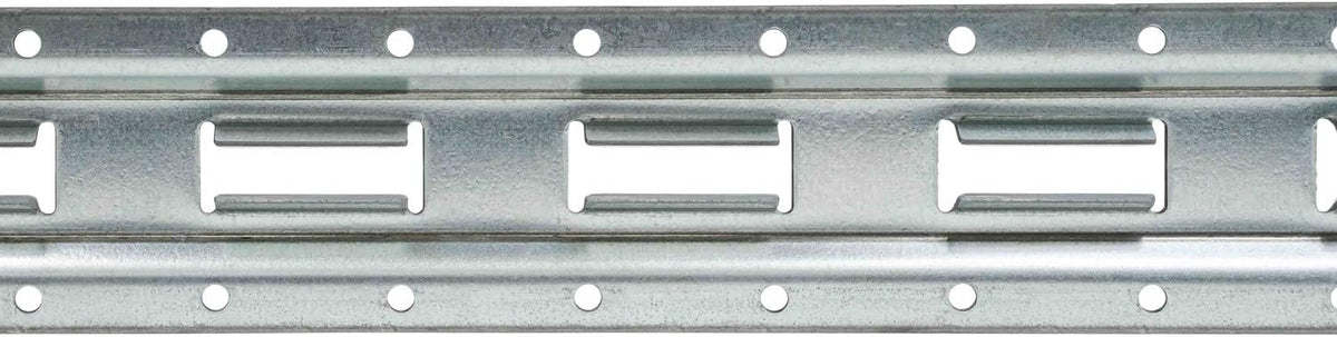 8 Pack 5' Vertical E-Track Galvanized Steel Tie-Down Rail W1191