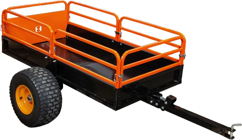 Heavy Duty Utility Cart and Cargo Trailer 1500lb Capacity 15 cu. ft. B54624