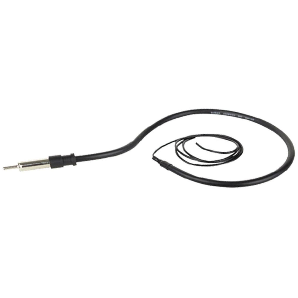 Black 5.25x22 Marine Speakers with Marine Radio P750096