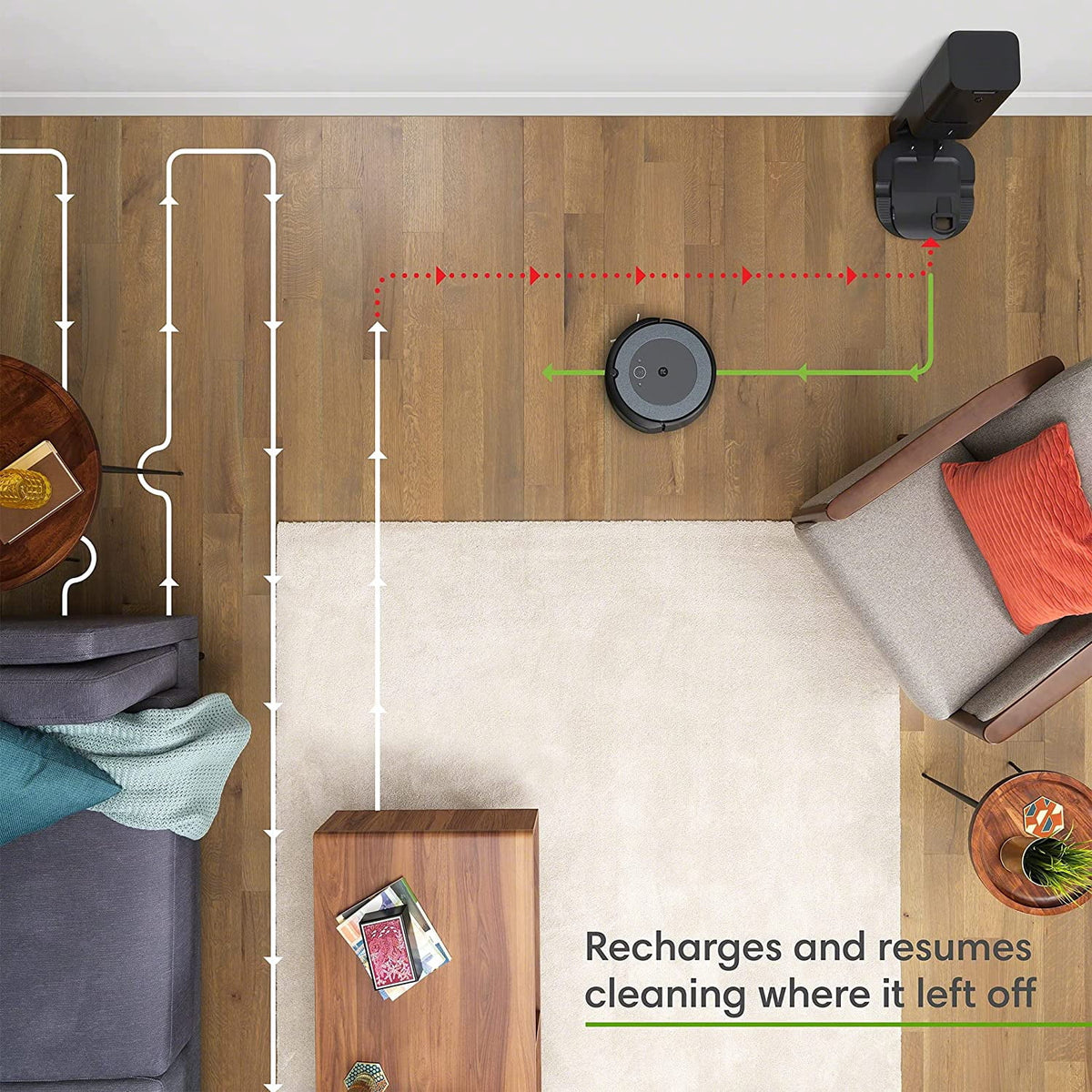 Robot Vacuum with Automatic Dirt Disposal T38517