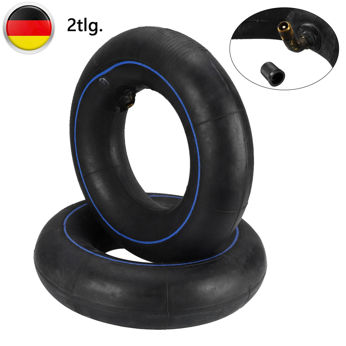 Bent Valve Tire Inner Tube 13x5.00-6 M985017