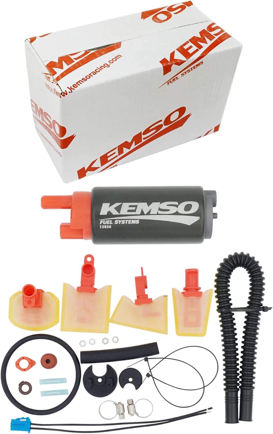Electric Fuel Pump & Install Kit, Pack of 2 E8365