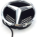 Car Front Grille Star Emblem LED Logo Light White Pack of 2 G6708