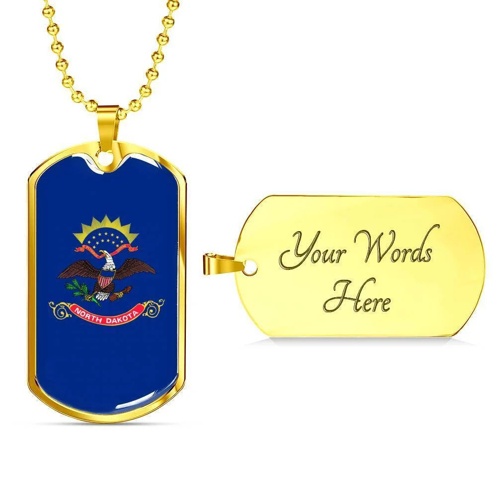 Stainless Steel Dog Tag Necklace A742920