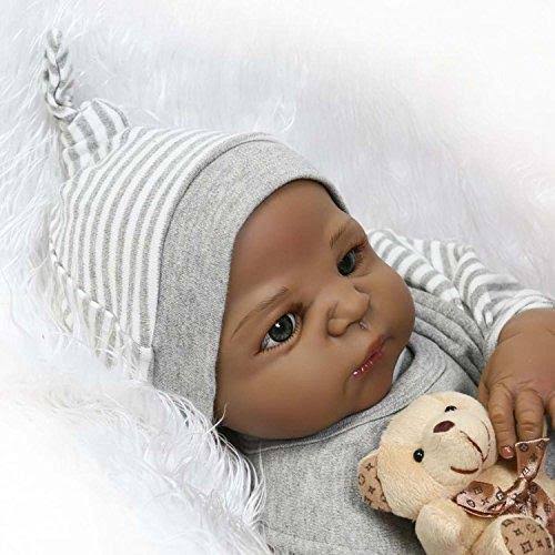 Black Reborn Baby Boy Dolls I7437